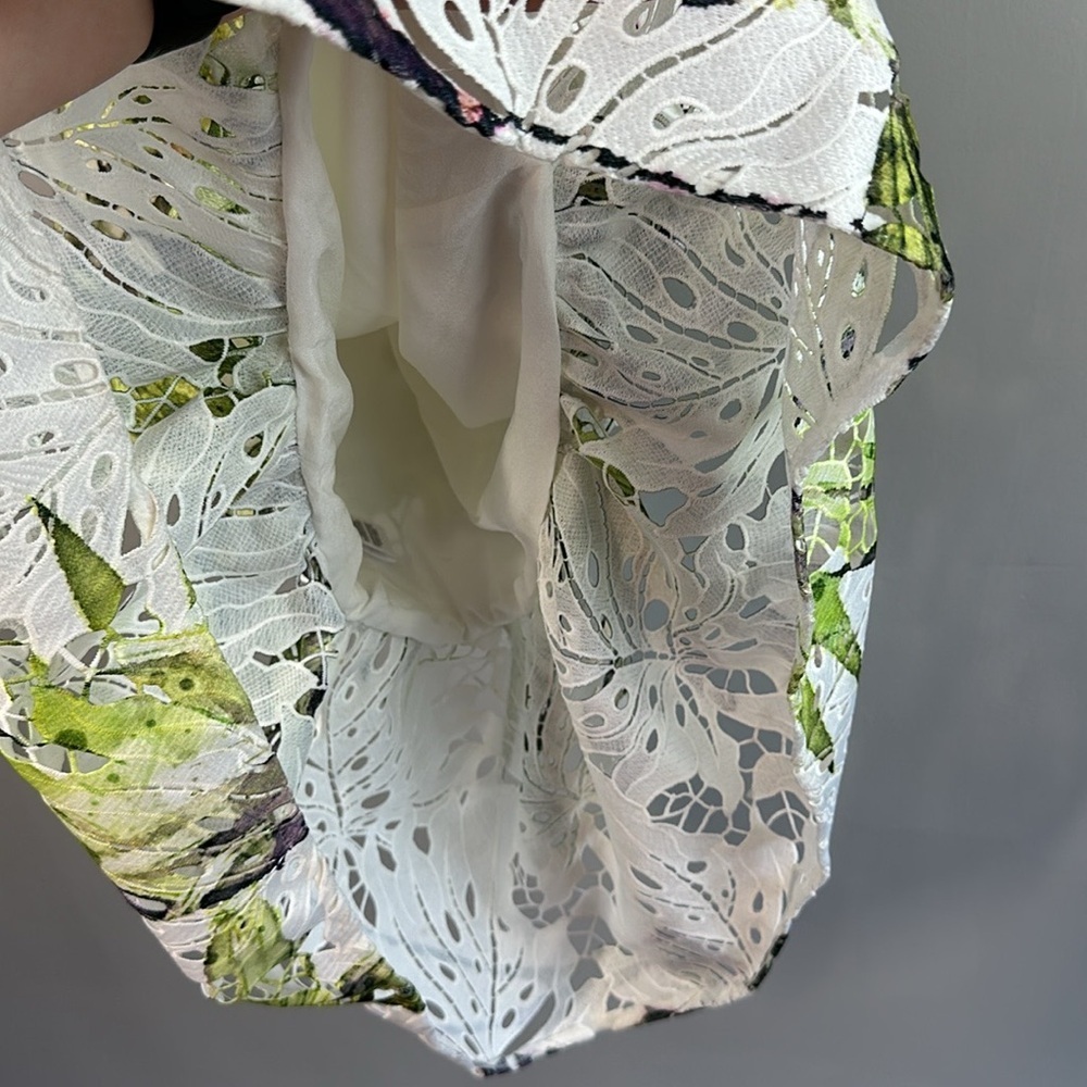 NWT Dress The Population Alea Tropical Print Lace Dress Size XS - Picture 8 of 16